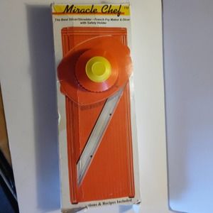 Retro All Original USA MADE Miracle Chef Slicer Dicer And French fry tool..